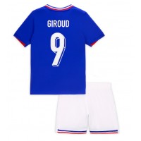 Camiseta Francia Olivier Giroud #9 Primera Equipación Replica Eurocopa 2024 para niños mangas cortas (+ Pantalones cortos)
